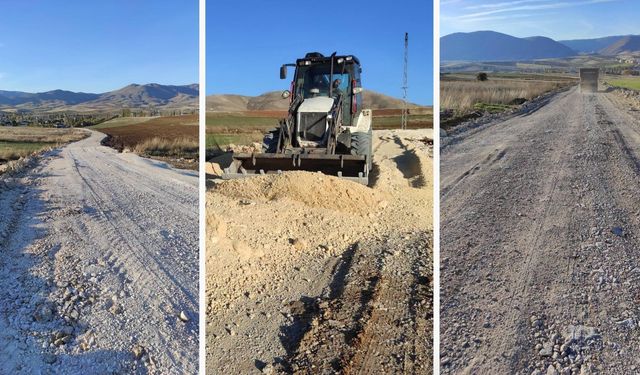 Kayseri’de TOKİ bölgesinde alternatif yol çalışması sürüyor