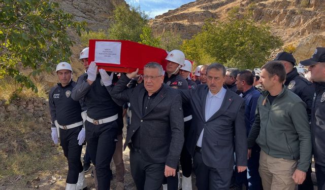 Kayserili polis memuru son yolculuğuna uğurlandı!