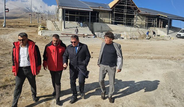 Erciyes’te dev yatırımda çalışmalar sürüyor!