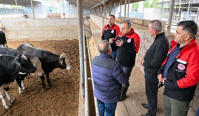 Kayseri’de hayvancılık işletmesine yerinde inceleme!