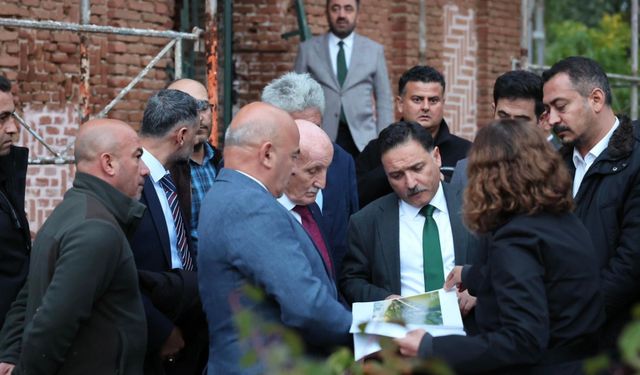 Kayseri’nin tarihi mirasında yeni dönem! Vali Çiçek çalışmaları yerinde inceledi