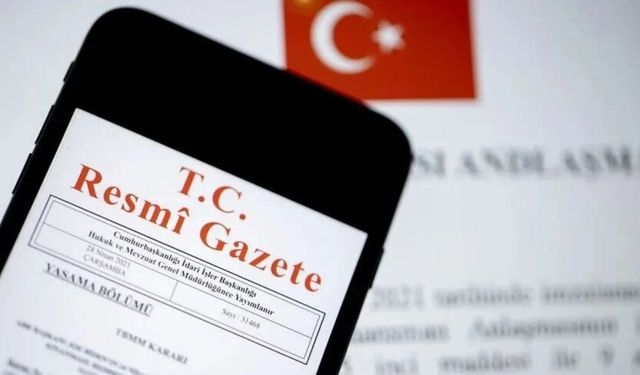 Resmî Gazete yayımlandı! 4 yönetmelikte değişiklik yapıldı