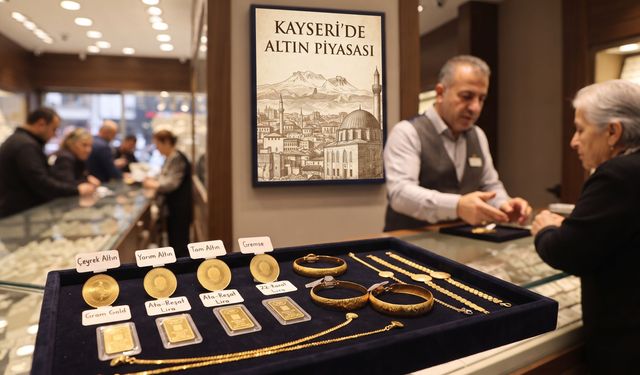 Kayseri’de altın fiyatları belli oldu! İşte güncel rakamlar