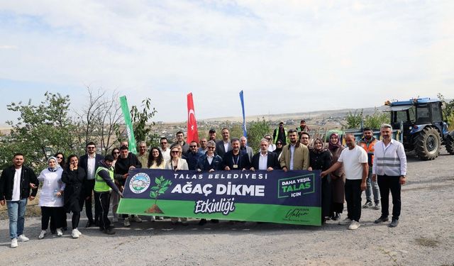 Talas’ta Dünya Artrit Günü’ne özel etkinlik! Fidanlar toprakla buluştu
