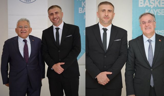 AKİB Polonya temsilcisi Emre Ercan’dan Kayseri’de başkanlara ziyaret