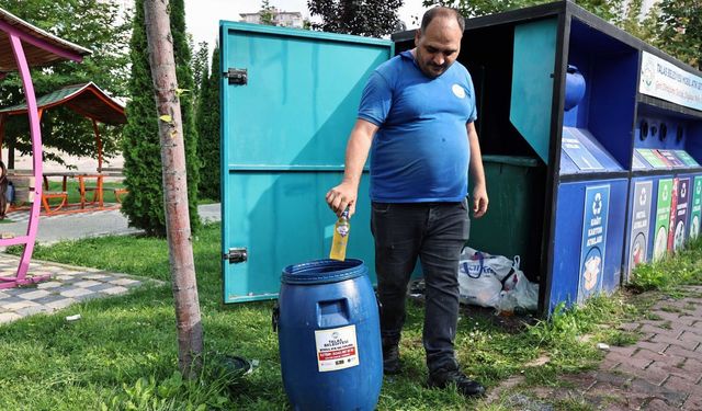 Talas’ta Dikkat Çeken Rakam: 15 Ton Atık Yağ Toplandı