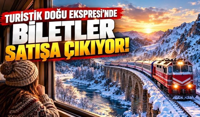 Turistik Doğu Ekspresi kış sezonunda yeniden yolda
