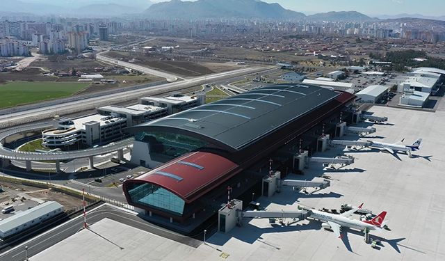 Kayseri Havalimanı 9 ayda 2,1 milyon yolcuya ulaştı!