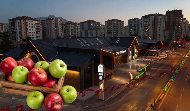 Kayseri’nin elmaları Çarşı Melikgazi’de sahneye çıkıyor
