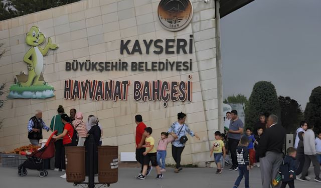 Kayseri’de 29 Ekim’de hayvanat bahçesi ücretsiz olacak!