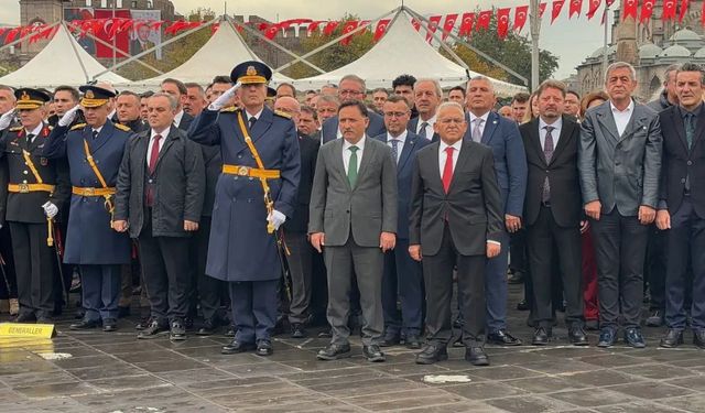 Kayseri’de Cumhuriyet Bayramı’nın 103. yıl dönümü törenleri başladı