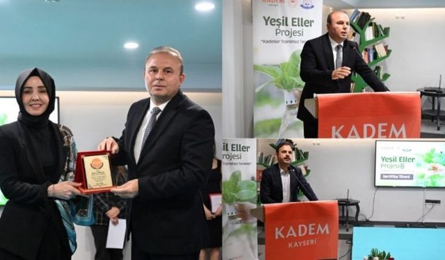 Kayseri’de kadınlara topraksız tarım eğitimi