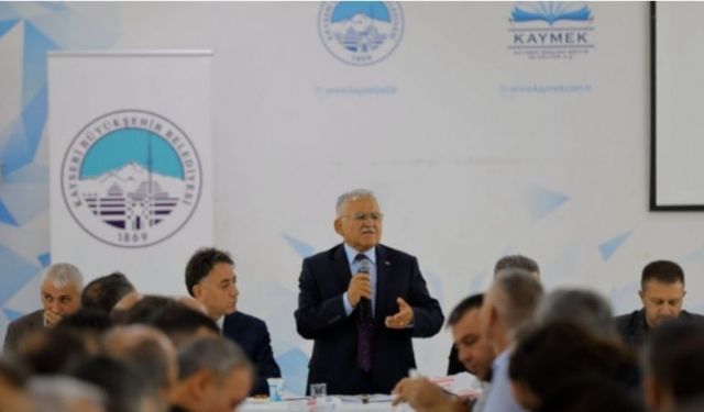 Başkan Büyükkılıç'tan Develi Çıkarması: Muhtarlarla Buluştu, Yatırımları İnceledi