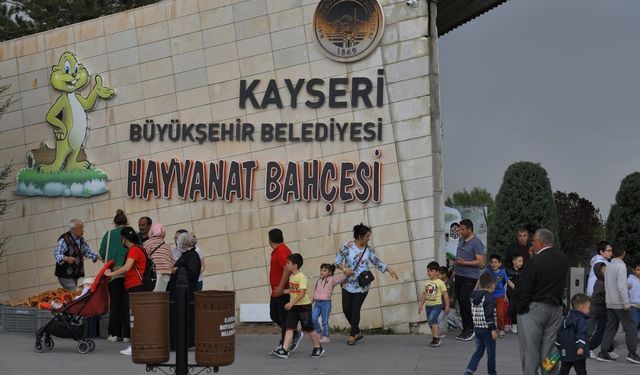 Kayseri’de 4 Ekim sürprizi! Hayvanat bahçesi ücretsiz olacak