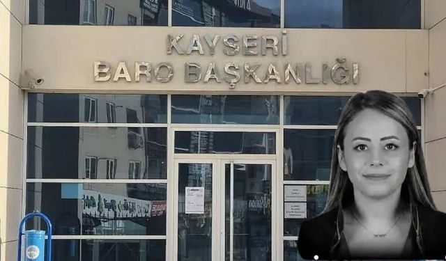 Kayseri Barosu’ndan Özge Penbegül açıklaması: "Kadın cinayetlerine karşı mücadele sürecek"