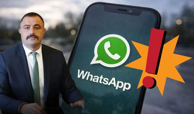 Sarıoğlan Belediye Başkanı’ndan WhatsApp uyarısı! Gelen mesajlara dikkat