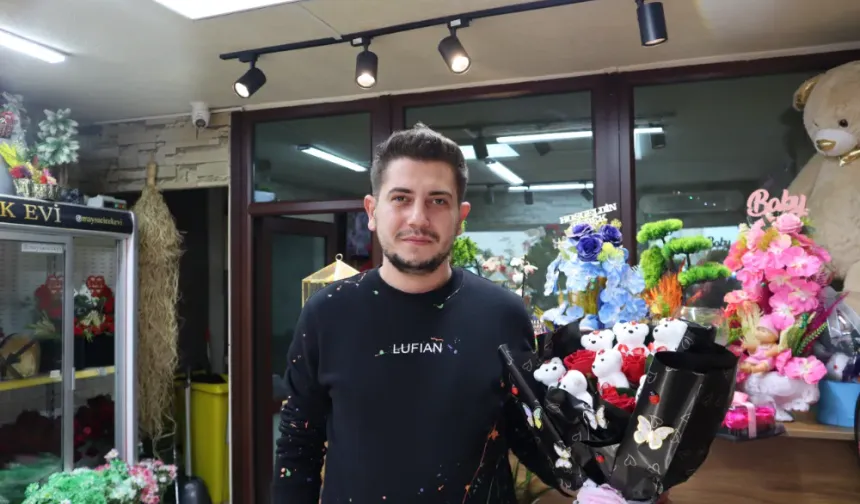 Çiçekçilerde 14 Şubat Sevgililer Günü yoğunluğu