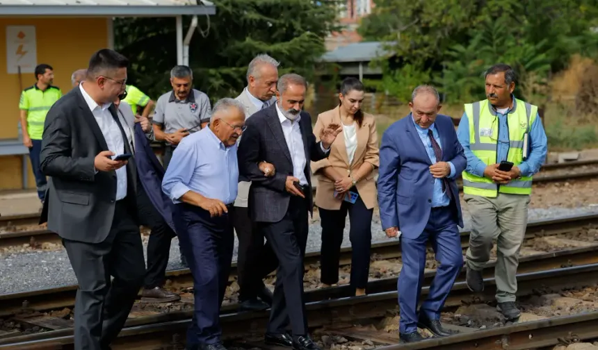 TCDD Genel Müdürü Kayseri’ye geldi! Ulaşım için kritik görüşme