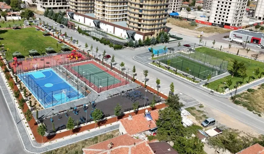 Melikgazi’ye yeni yaşam alanı! Ahmet Taş Parkı açılıyor