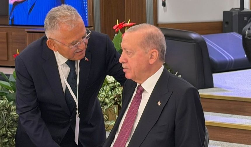 Büyükkılıç, Erdoğan’la görüştü! Ankara’da gündem Kayseri