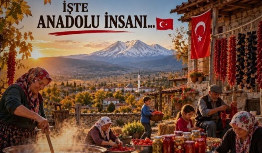 Baki Ersoy’dan dikkat çeken Anadolu paylaşımı
