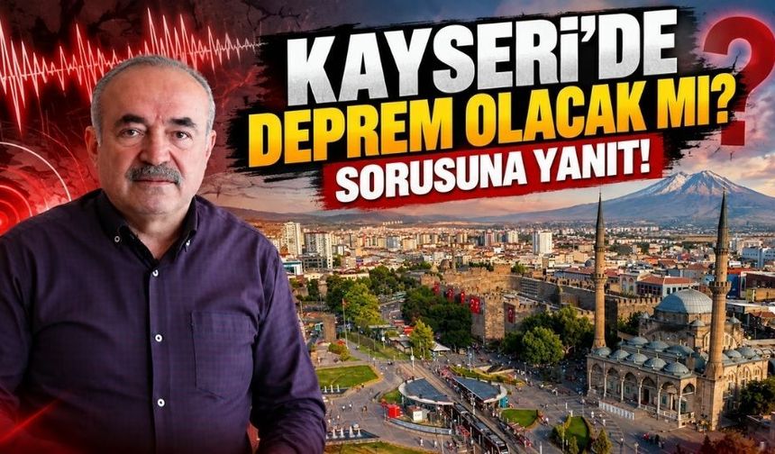 Kayseri’de deprem olacak mı? Adnan Evsen Anadolu Net TV’de noktayı koydu