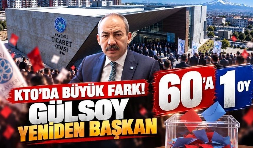 KTO’da sandıklar açıldı! Ömer Gülsoy yeniden başkan