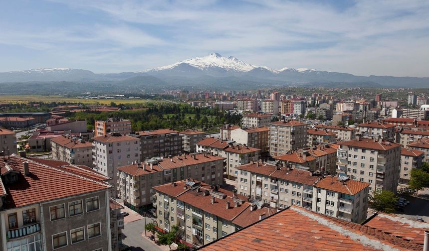 Kayseri’de 44 konut satışa çıkıyor!