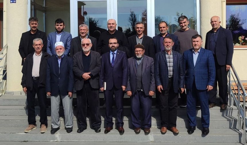 Tomarza’da anlamlı buluşma! Emekli din görevlileri unutulmadı