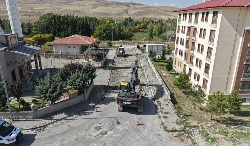 Bünyan’da TOKİ Yolu için çalışmalar başladı!