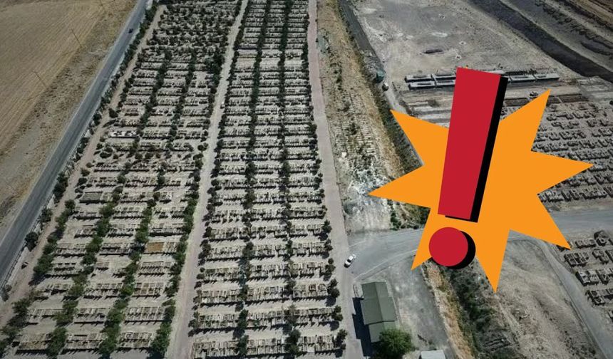 Kayseri’de büyük mezarlık projesi! 3 bin 736 yeni mezar yapılacak