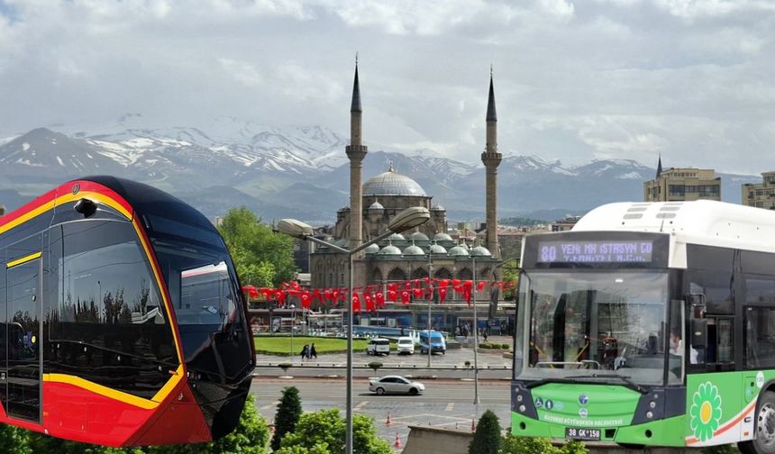 Kayseri’de 12 otobüs hattında yeni dönem! Sefer saatleri değişti
