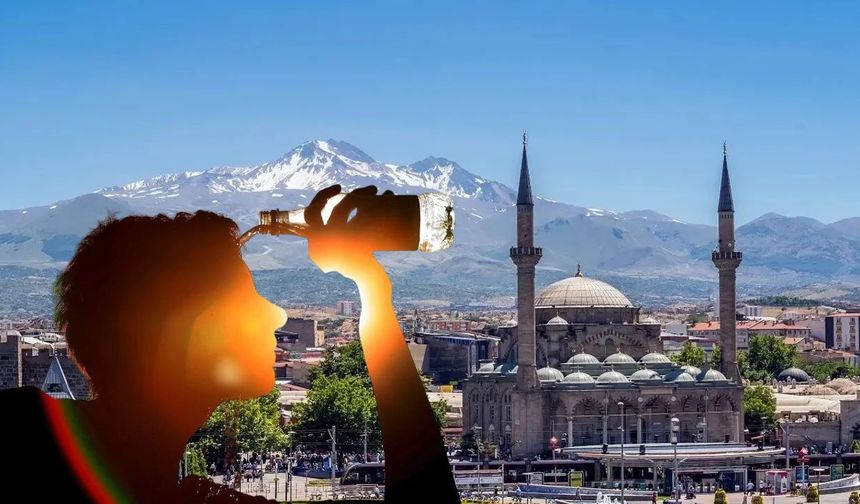 Kayseri’de pastırma sıcakları erken geldi! Bazı ilçelere sağanak uyarısı