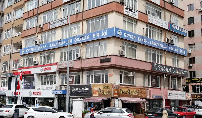 Kayseri’de KESOB binası yeniden satışta! Fiyatı 4 milyon TL düşürüldü