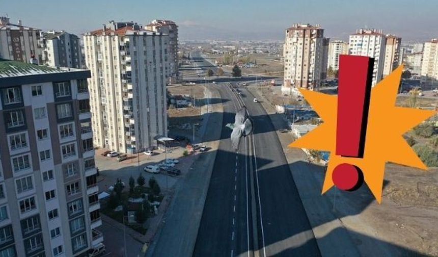 Kayseri’de o güzergâh trafiğe kapatılacak! Tarih ve saat belli oldu