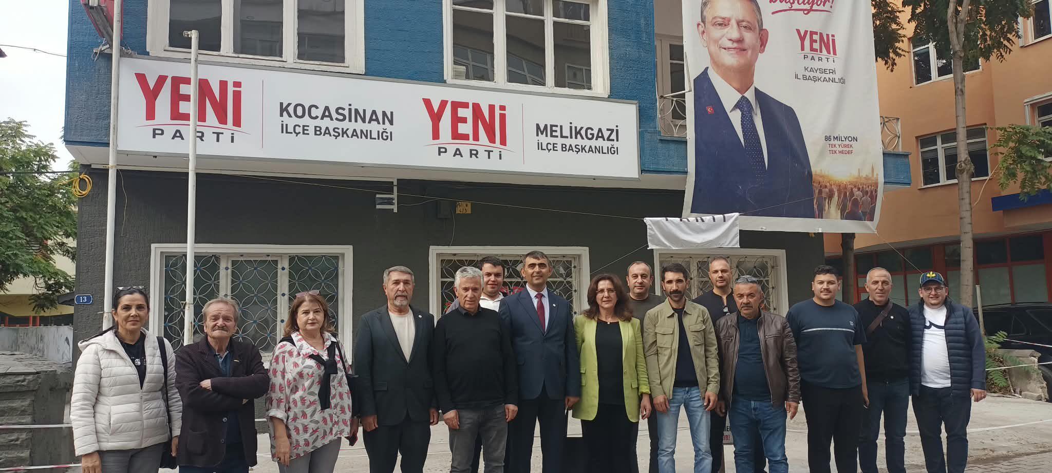YENİ Parti Melikgazi’de kongre süreci tamamlandı
