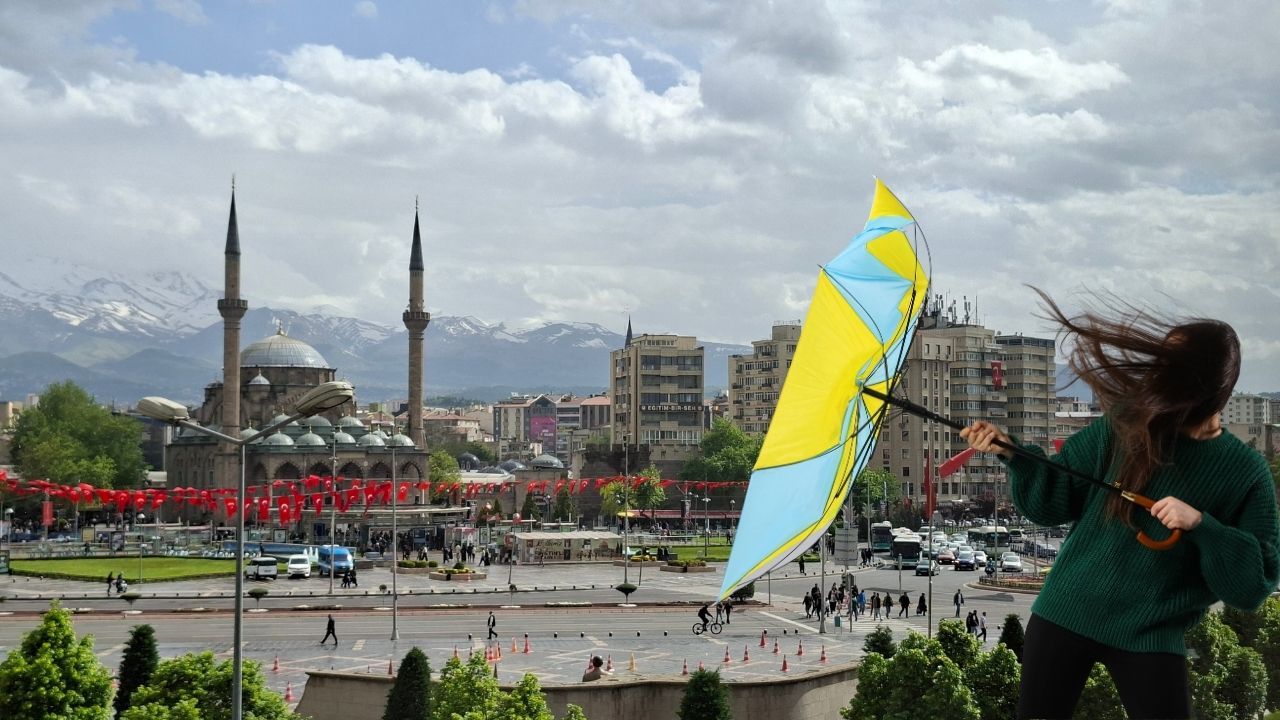 Kayseri’ye fırtına uyarısı: Saatte 80 kilometreye ulaşacak!