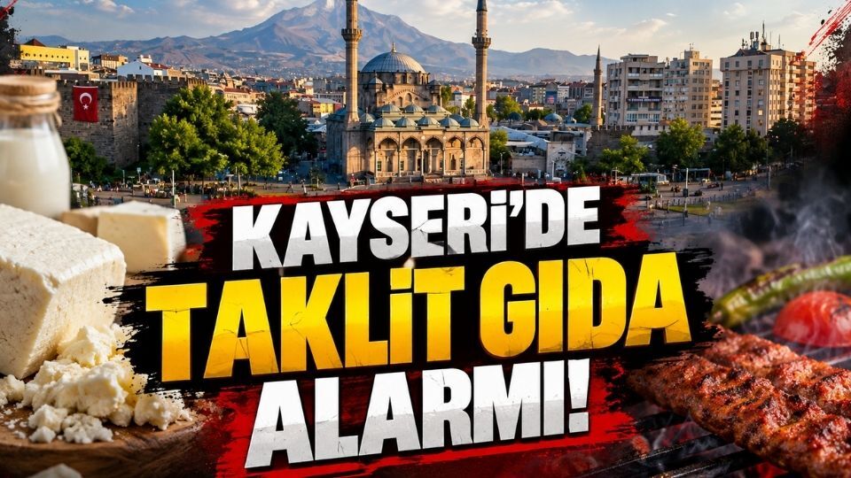 Kayseri’de taklit gıda alarmı! 2 firma Bakanlığın listesinde