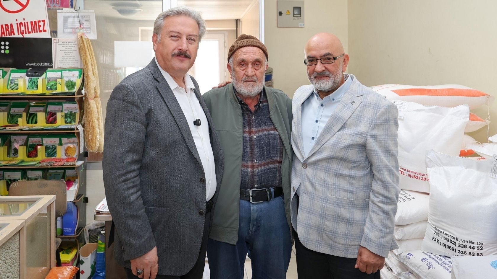Kayseri’de 70 yıllık esnaflık hikâyesi! Vekil ve başkandan ziyaret