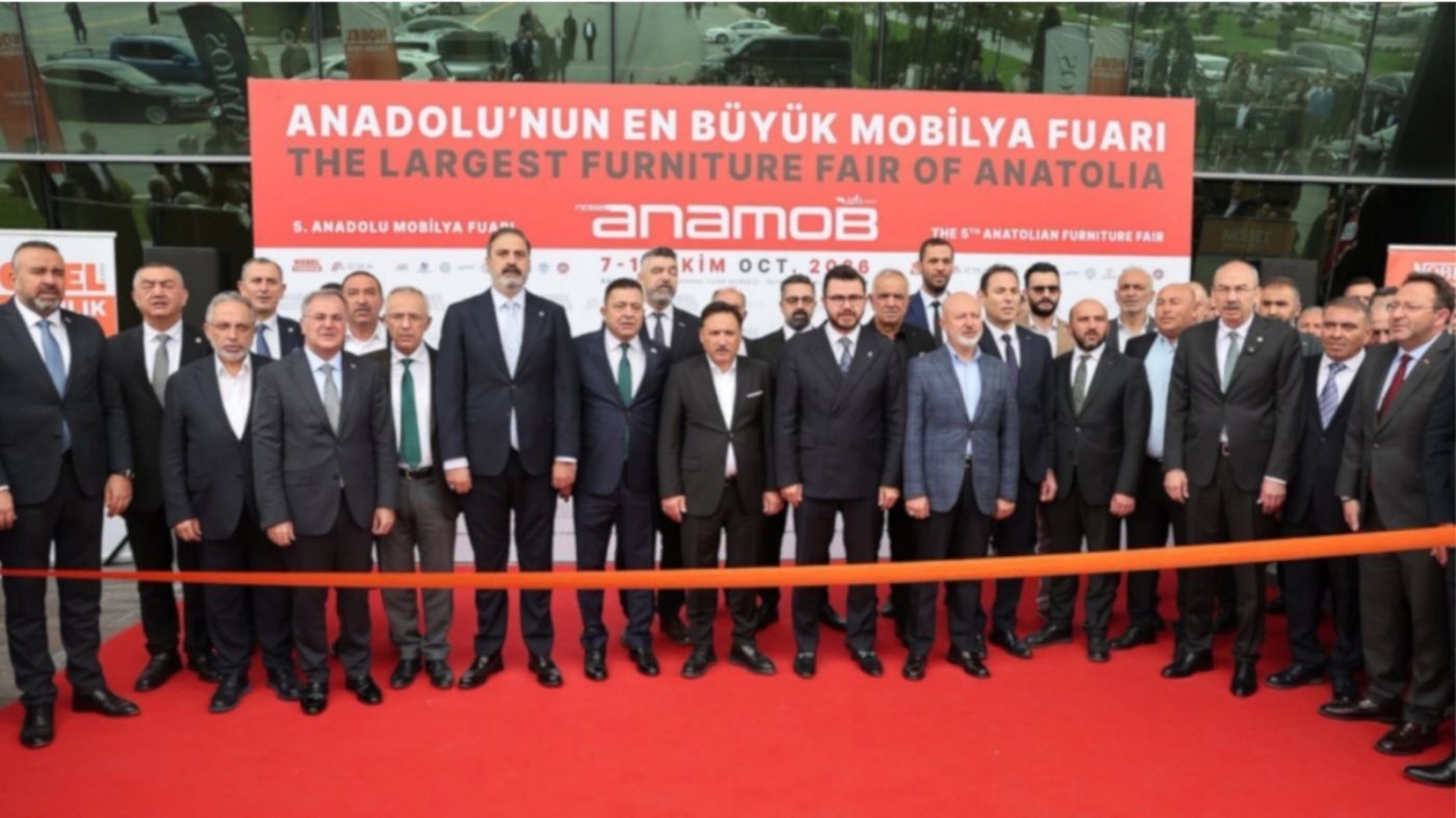Kayseri’de mobilya fuarı heyecanı! 5. ANAMOB kapılarını açtı