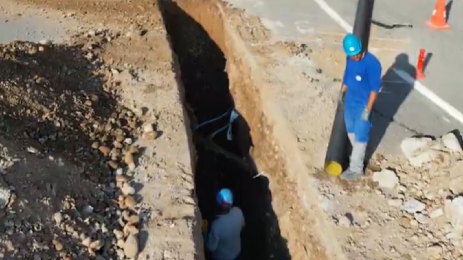 KASKİ’den Talatpaşa Mahallesi’nde altyapı çalışması
