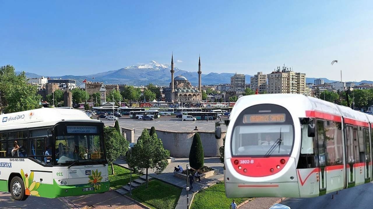 Kayseri’de en çok kullanılan ulaşım aracı belli oldu! 51,6 milyon yolcu taşıdı