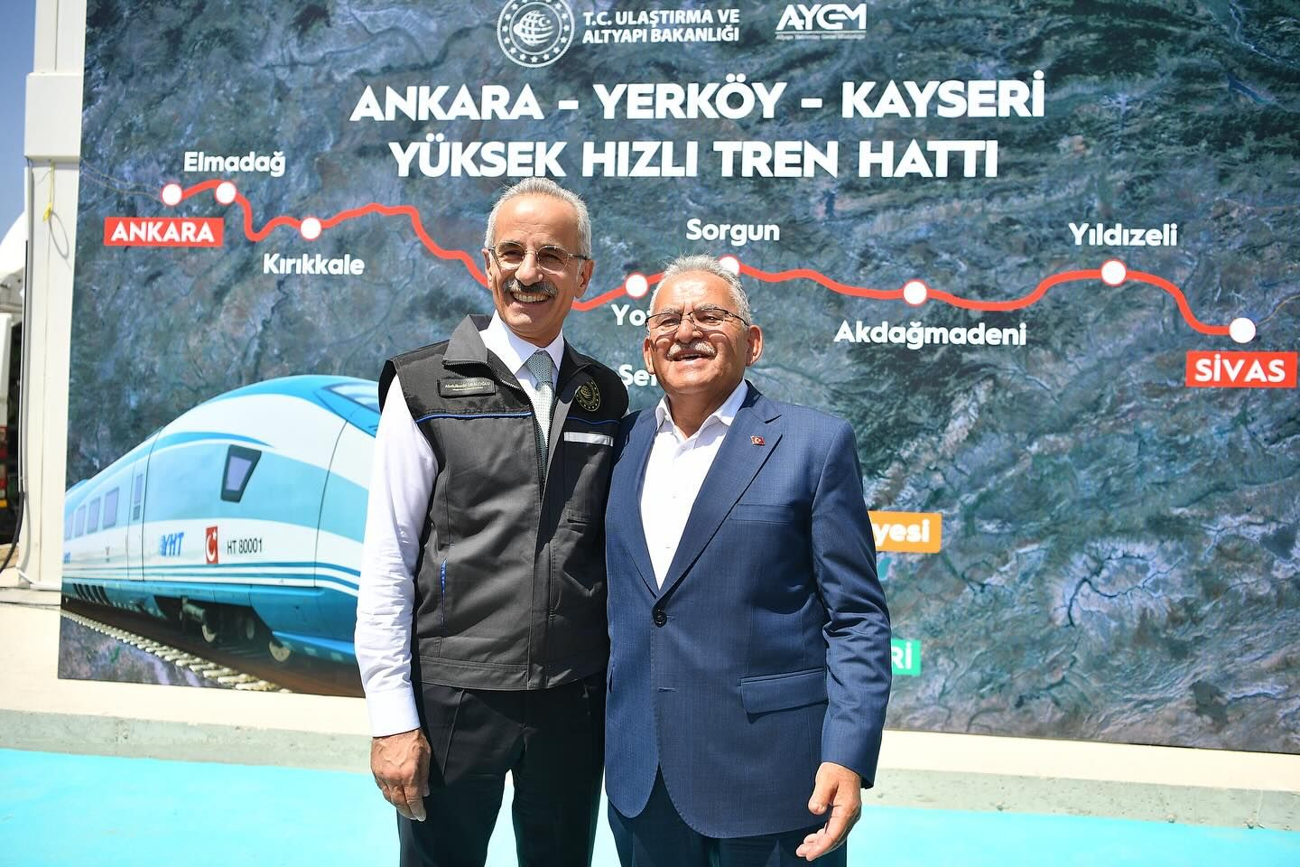 Büyükkılıç’tan YHT teşekkürü! Kayseri’nin hızlı tren projesi gündemde
