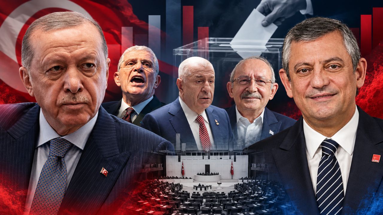 Son anket açıklandı! Erdoğan ve Özel arasındaki fark dikkat çekti