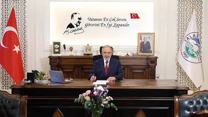Talas Belediye Başkanı Yalçın, birlik ve beraberlik mesajı verdi